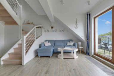 Dwupoziomowy apartament przy samym morzu