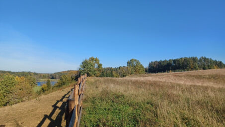 Działka przy drodze asfaltowej