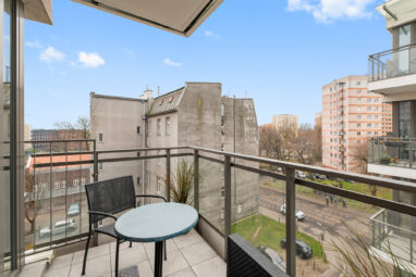 Dwupokojowy apartament z balkonem/ centrum Gdańska