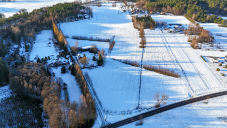 Działka inwestycyjna z planem zagospodarowania