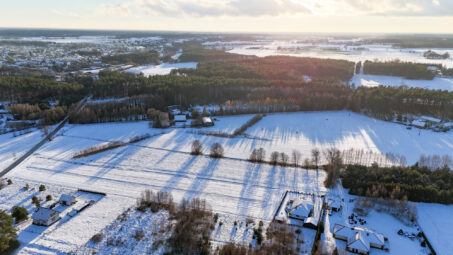Działka inwestycyjna z planem zagospodarowania