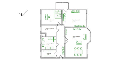 Sopot Dolny- apartament z parkingiem 300m od morza
