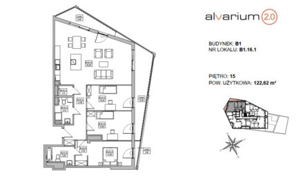 4 pokoje | 15 piętro z widokiem | Gdynia Redłowo