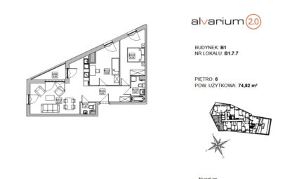 3 pokoje | 6 piętro z widokiem | Gdynia Redłowo