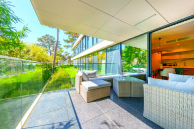 Apartament w Juracie/taras/ogród/150 m od Zatoki