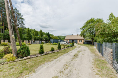 Duża działka budowlana pod lasem | Rumia