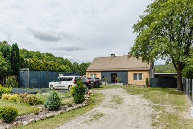 Duża działka budowlana pod lasem | Rumia