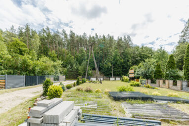 Duża działka budowlana pod lasem | Rumia