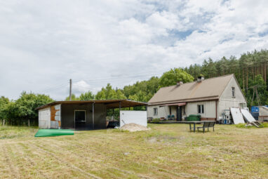 Duża działka budowlana pod lasem | Rumia