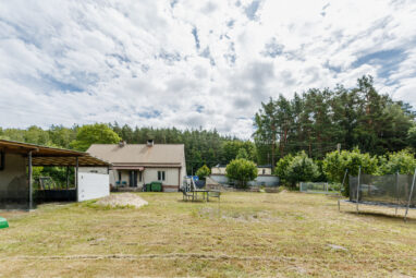 Duża działka budowlana pod lasem | Rumia