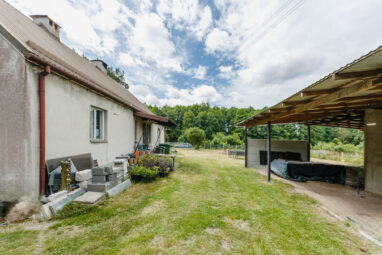 Duża działka budowlana pod lasem | Rumia