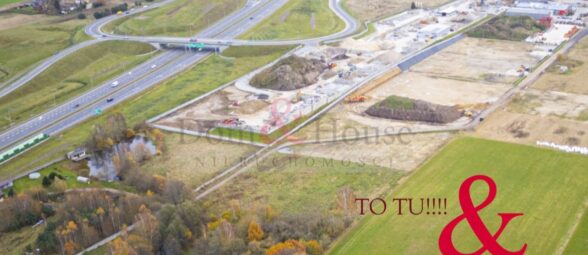 Działka widoczna z drogi S 6/ Nowa Kielnieńska