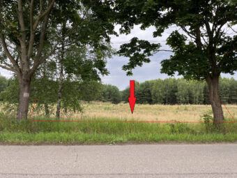 Działka na Kaszubach przy samym lesie