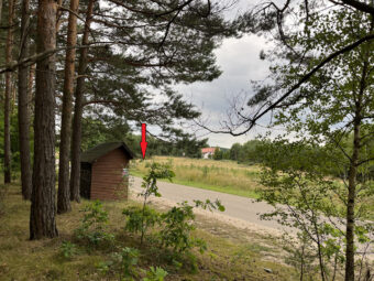 Działka na Kaszubach przy samym lesie