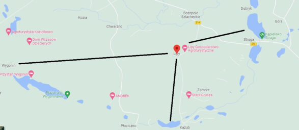 Działka na Kaszubach przy samym lesie