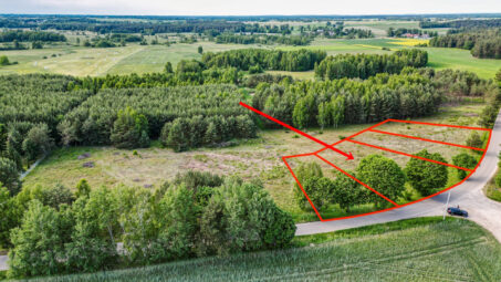 Lipy! Działka pod zabudowę jednorodzinną