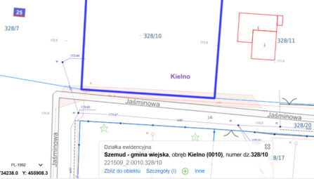Działka letniskowa z widokiem na jezioro Marchowo