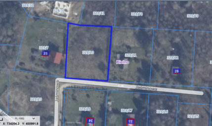 Działka letniskowa z widokiem na jezioro Marchowo