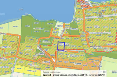 Działka letniskowa z widokiem na jezioro Marchowo
