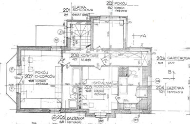 Dom w otoczeniu zieleni przy plaży-Jelitkowo
