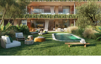 Parterowy apartament z ogrodem z pięknym widokiem