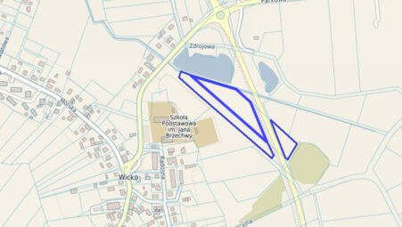 Ponad 2 ha działki rolnej WICKO k/Łeby