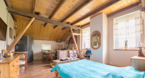 Żyj wolniej – magiczne miejsce z domem i stajnią