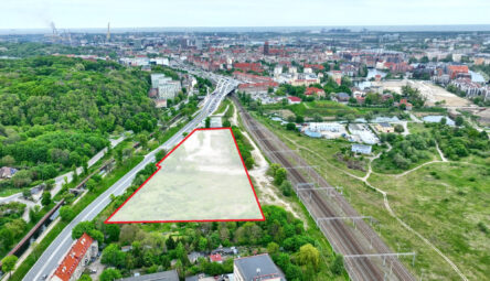 Na wynajem, teren na granicy Śródmieścia i Orunii