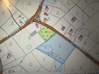 Uzbrojona działka z MPZP w pięknej okolicy