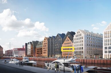 Lokal biurowy z bezpośrednim widokiem na rzekę