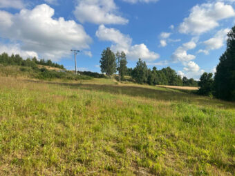 Miechucino Działka z widokiem na jezioro Glinne