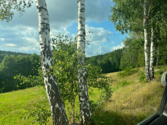 Miechucino Działka z widokiem na jezioro Glinne