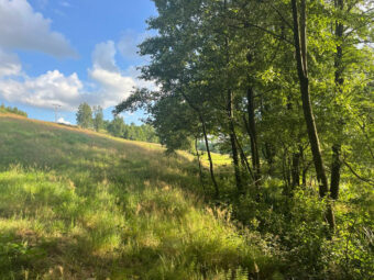 Miechucino Działka z widokiem na jezioro Glinne