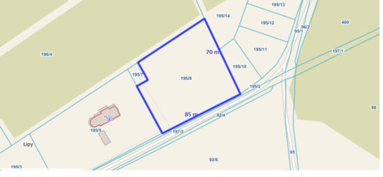 Lipy – Działka na Kaszubach z możliwością zabudowy