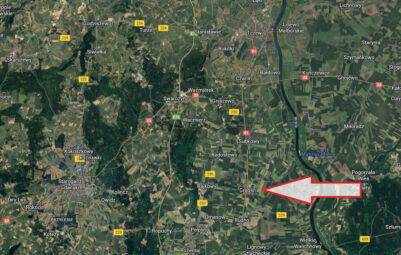 Działka mieszkaniowo-usługowa przy DK91