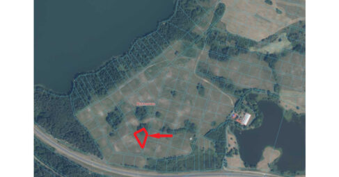 Działka blisko jeziora Dobrąg