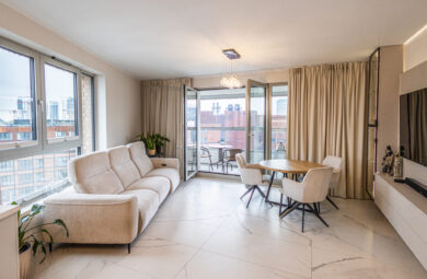 Apartament Żurawie 3 pokoje 8. piętro loggia