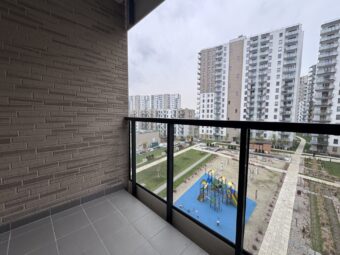 Dwupokojowego mieszkania na nowoczesnym osiedlu