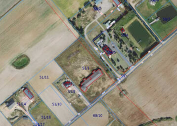 Działka ponad 1 ha, na granicy Starogardu Gda.