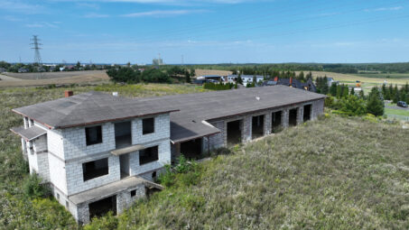 Działka ponad 1 ha, na granicy Starogardu Gda.