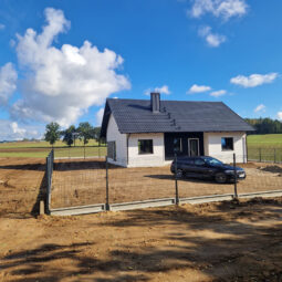 Nowoczesny dom 100 m² na dużej działce 1000 m²