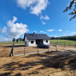 Nowoczesny dom 100 m² na dużej działce 1000 m²