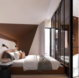 Wyspa Spichrzów, Granaria- studio, widok na rzekę