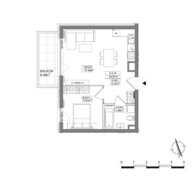 2 pokoje I balkon | 4. piętro | Blisko PKM