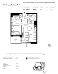 2 pokoje Witomino wysoki standard/ 1. piętro