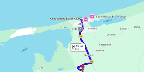 Działki 20 min od morza WZ  Media Dobra Cena