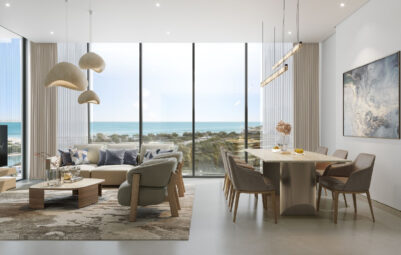 2 pokoje na wyspach Siniya Island blisko Dubaju