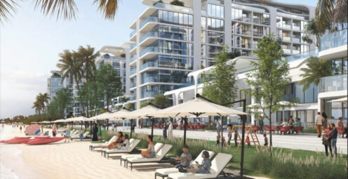 2 pokoje na wyspach Siniya Island blisko Dubaju