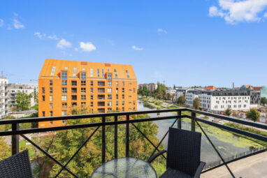 Dwupoziomowe mieszkanie z widokiem na Motławe