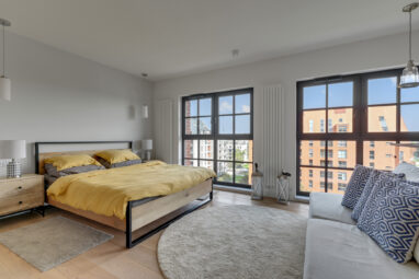 Dwupoziomowe mieszkanie z widokiem na Motławe